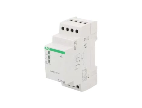 Przekaźnik nadzorczy napięcia, SPDT, 3 x 400VAC, 250VAC / 16A, IP20, -25...40C, CZF-BS-TRMS