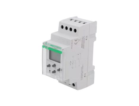 Moduł automatyki programator czasowy, zaciski śrubowe, 250VAC / 16A, IP20, -20...50C, PCZ-526.2