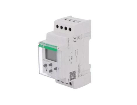 Moduł automatyki programator czasowy, zaciski śrubowe, 250VAC / 16A, IP20, -20...50C, PCZ-524.4