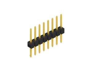 Złącze kołkowe, listwa kołkowa, męskie, proste,Il. pinów: 8, THT, 3A, 250V, SL 1, raster: 2,54 mm 10046353