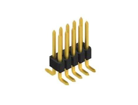 Złącze kołkowe, listwa kołkowa, męskie, kątowe,Il. pinów: 10, SMT, 1,5A, 125V, raster: 1,27 mm 10149526