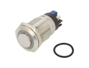 Przełącznik: wandaloodporny Poz: 2 SPDT 3A/220VAC 5A/24VDC LAS1GQH-11E/L/B/24V/S