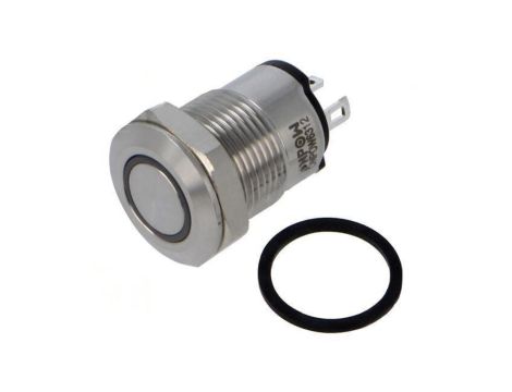 Przełącznik: wandaloodporny Poz: 2 SPST-NO 2A/36VDC IP65 ONPOW6312F-10E/J/B/12V/S