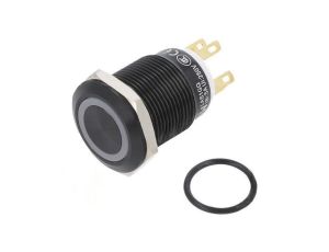 Przełącznik: wandaloodporny Poz: 2 SPDT 3A/220VAC 5A/24VDC LAS1GQF-11E/B/12V/A