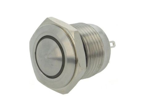 Przełącznik: wandaloodporny Poz: 2 SPST-NO 2A/36VDC IP65 24V GQ16B-10E/J/R/24V/S