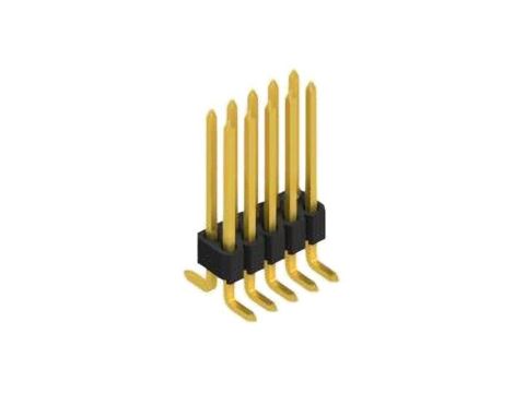 Złącze kołkowe, listwa kołkowa, męskie, kątowe,Il. pinów: 10, SMT, 1,5A, 125V, raster: 1,27 mm 10153671