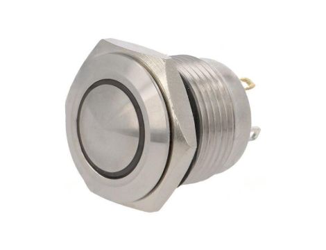 Przełącznik: wandaloodporny Poz: 2 SPST-NO 2A/36VDC IP65 24V GQ16B-10E/J/G/24V/S