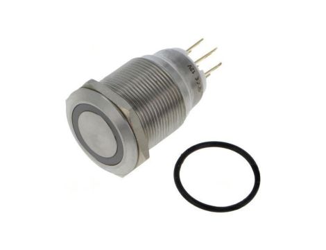 Przełącznik: wandaloodporny Poz: 2 SPDT 3A/220VAC 5A/24VDC GQ22-L-11ZE/J/W/12V/S