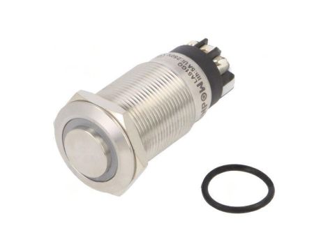 Przełącznik: wandaloodporny Poz: 2 SPDT 3A/220VAC 5A/24VDC LAS1GQH-11ZE/L/W/24V/S