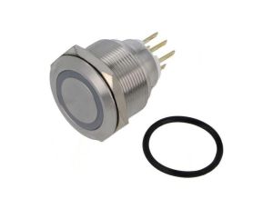 Przełącznik: wandaloodporny Poz: 2 SPDT 3A/220VAC 5A/24VDC GQ25-L-11E/J/W/24V/S