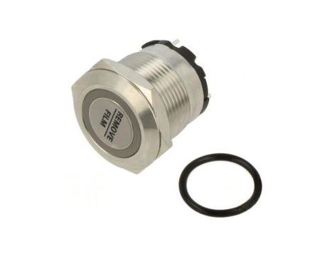Przełącznik: wandaloodporny Poz: 2 SPST-NO 20A/220VAC IP40 ONPOW6219F-10ZE/J/R/12V/S (SHORT PINS)