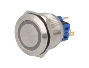 Przełącznik: wandaloodporny Poz: 2 SPDT 3A/220VAC 5A/24VDC GQ25-11E/B/12V/S