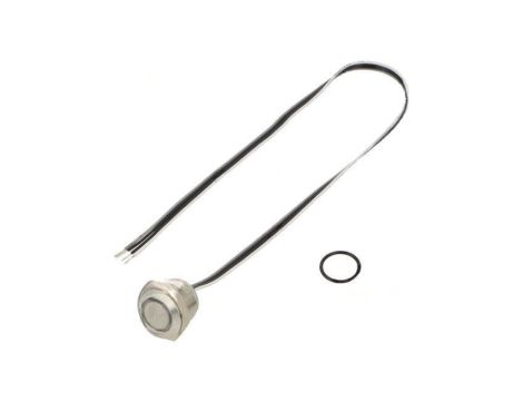 Przełącznik: wandaloodporny Poz: 2 SPST-NO 50mA/24VDC IP65 MTA16F-10E/Y/R/12V/S