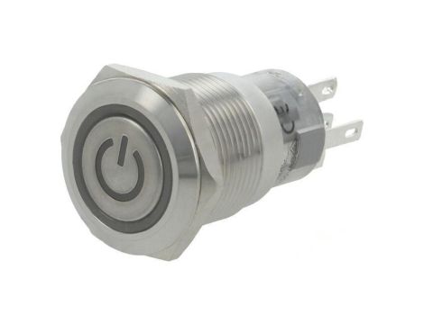 Przełącznik: wandaloodporny Poz: 2 SPDT 0,5A/220VAC 1A/24VDC LAS1-AGQ-11ET/G/24V/S