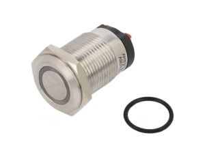 Przełącznik: wandaloodporny Poz: 2 SPST 10A/24VDC IP65 24V ONPOW6316F-10E/Q/B/24V/S