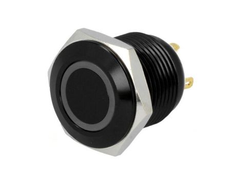 Przełącznik: wandaloodporny Poz: 2 SPST-NO 2A/36VDC IP65 12V GQ16F-10E/J/G/12V/A