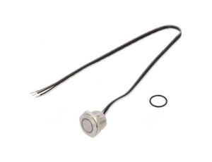 Przełącznik: wandaloodporny Poz: 2 SPST-NO 50mA/24VDC IP65 MTA16F-10E/Y/Y/24V/S