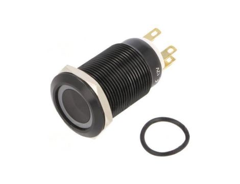 Przełącznik: wandaloodporny Poz: 2 SPDT 3A/220VAC 5A/24VDC LAA1GQF-11ZE/R/12V/A