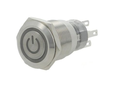 Przełącznik: wandaloodporny Poz: 2 SPDT 0,5A/220VAC 1A/24VDC LAS1-AGQ-11ET/G/12V/S