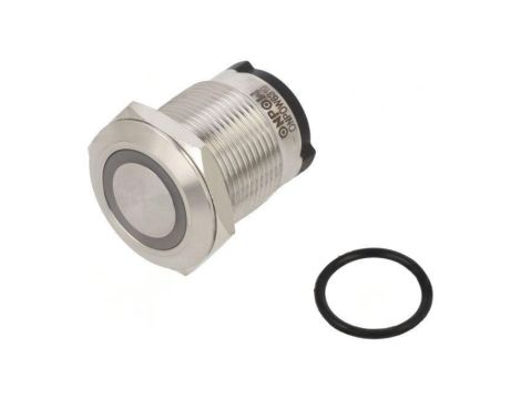 Przełącznik: wandaloodporny Poz: 2 SPST 10A/24VDC IP65 OFF-ON ONPOW6319F-10ZE/Q/G/24V/S