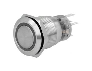 Przełącznik: wandaloodporny Poz: 2 SPDT 0,5A/220VAC 1A/24VDC LAS1-AGQ-11ZE/Y/12V