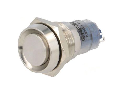 Przełącznik: wandaloodporny Poz: 2 SPDT 0,5A/220VAC 1A/24VDC LAS2GQC-11Z/S/FP