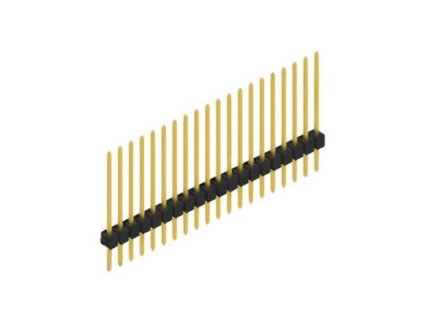 Złącze kołkowe, listwa kołkowa, męskie, proste,Il. pinów: 20, THT, 3A, 250V, SL 1, raster: 2,54 mm 10046848