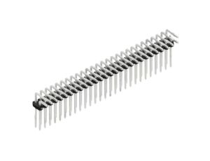 Złącze kołkowe, listwa kołkowa, męskie, kątowe,Il. pinów: 54, THT, 3A, 100V, raster: 2 mm 10176455
