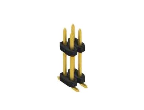 Złącze kołkowe, listwa kołkowa, męskie, kątowe,Il. pinów: 4, SMT, 3A, 100V, raster: 2 mm 10161007
