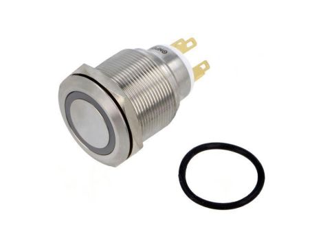 Przełącznik: wandaloodporny Poz: 2 SPDT 3A/220VAC 5A/24VDC GQ25-L-11ZE/J/B/24V/S