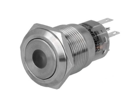 Przełącznik: wandaloodporny Poz: 2 SPDT 0,5A/220VAC 1A/24VDC LAS1-AGQ-11ZD/B/12V