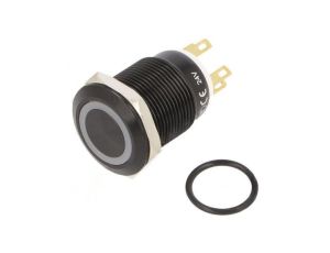 Przełącznik: wandaloodporny Poz: 2 SPDT 3A/220VAC 5A/24VDC LAS1GQF-11E/R/24V/A