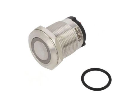 Przełącznik: wandaloodporny Poz: 2 SPST 10A/24VDC IP65 24V ONPOW6319F-10E/Q/R/24V/S