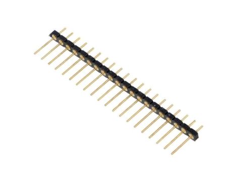 Złącze kołkowe, listwa kołkowa, męskie, proste,Il. pinów: 20, THT, 1,5A, 60V, raster: 2,54 mm 10043960