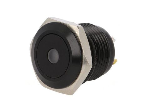 Przełącznik: wandaloodporny Poz: 2 SPST-NO 2A/36VDC IP65 12V GQ16F-10D/J/R/12V/A