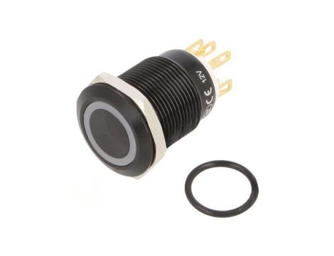 Przełącznik: wandaloodporny Poz: 2 SPDT 3A/220VAC 5A/24VDC LAS1GQF-11E/R/12V/A