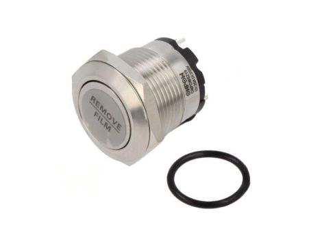 Przełącznik: wandaloodporny Poz: 2 SPST-NO 20A/220VAC IP40 ONPOW6219F-10/J/S (SHORT PINS)