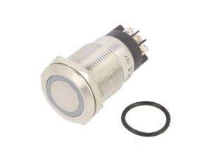 Przełącznik: wandaloodporny Poz: 2 SPDT 3A/220VAC 5A/24VDC LAS1GQF-11E/L/R/12V/S