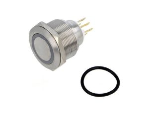 Przełącznik: wandaloodporny Poz: 2 SPDT 3A/220VAC 5A/24VDC GQ25-L-11E/J/G/24V/S
