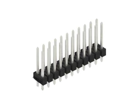Złącze kołkowe, listwa kołkowa, męskie, proste,Il. pinów: 22, THT, 3A, 250V, 2x11, raster: 2,54 mm 10055385