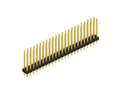 Złącze kołkowe, listwa kołkowa, męskie, proste,Il. pinów: 46, THT, 3A, 250V, 2x23, raster: 2,54 mm 10165969