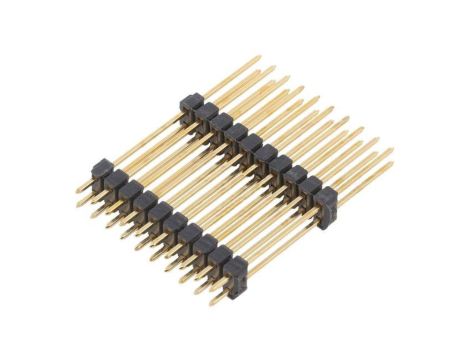 Złącze kołkowe, listwa kołkowa, męskie, proste,Il. pinów: 20, THT, 3A, 250V, 2x10, raster: 2,54 mm 10051509