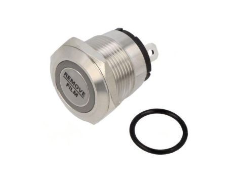 Przełącznik: wandaloodporny Poz: 2 SPST-NO 20A/220VAC IP40 ONPOW6219F-10ZE/J/B/12V/S (SHORT PINS)