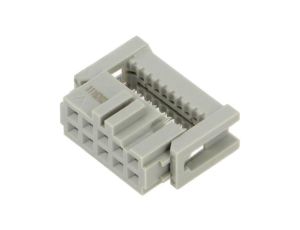 Złącze IDC, żeńskie, wtyk, proste, PIN: 10, max. 2,5A, 7100251817
