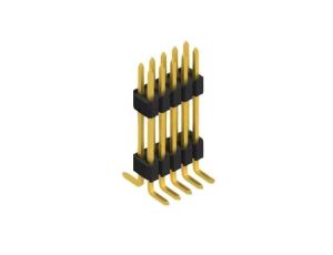 Złącze kołkowe, listwa kołkowa, męskie, kątowe,Il. pinów: 10, SMT, 1,5A, 125V, raster: 1,27 mm 10175318