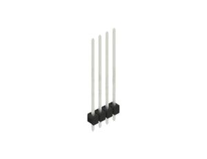 Złącze kołkowe, listwa kołkowa, męskie, proste,Il. pinów: 4, THT, 3A, 250V, SL 11, raster: 2,54 mm 10048970