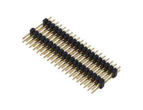 Złącze kołkowe, listwa kołkowa, męskie, proste,Il. pinów: 40, THT, 3A, 250V, SL 6, raster: 2,54 mm 10057212