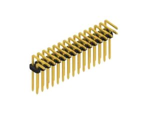 Złącze kołkowe, listwa kołkowa, męskie, kątowe,Il. pinów: 30, THT, 3A, 100V, raster: 2 mm 10175720