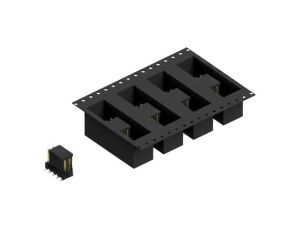 Złącze kołkowe, listwa kołkowa, męskie, kątowe,Il. pinów: 10, SMT, 3A, 250V, 2x5, raster: 2,54 mm 10049416