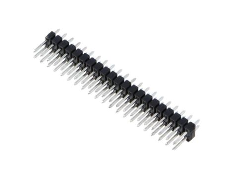 Złącze kołkowe, listwa kołkowa, męskie, proste,Il. pinów: 42, THT, 3A, 250V, SL 2, raster: 2,54 mm 10053306